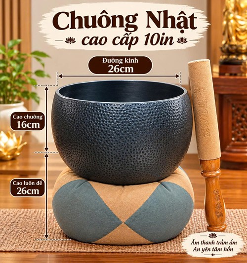 Chuông nhật cao cấp 10in