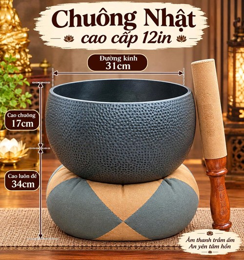 Chuông nhật cao cấp 12in