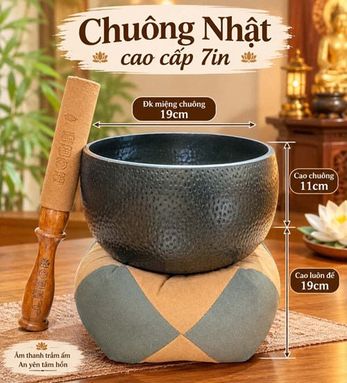 Chuông nhật cao cấp 7in