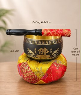 Chuông nhật tâm kinh 3.5in
