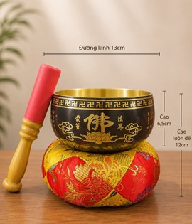 Chuông nhật tâm kinh 5in