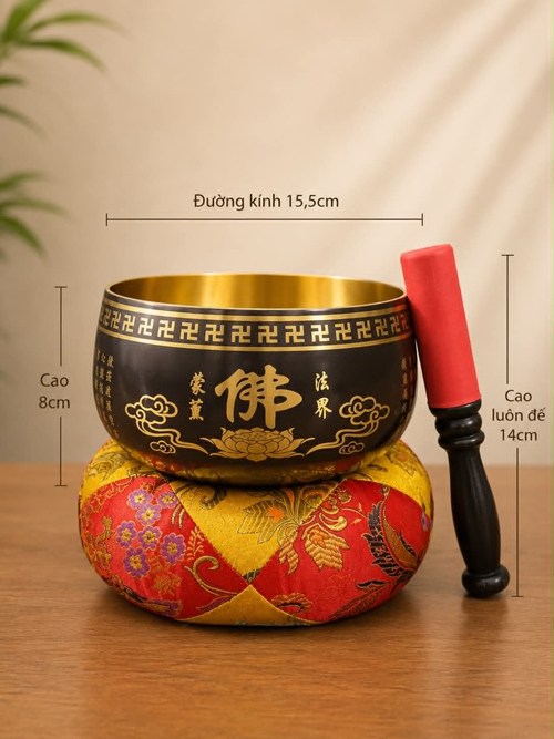 Chuông nhật tâm kinh 6in