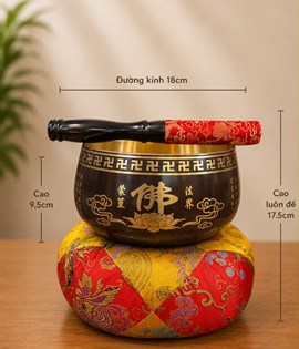 Chuông nhật tâm kinh 7in