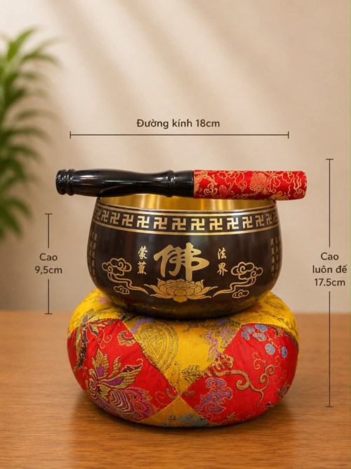 Chuông nhật tâm kinh 7in