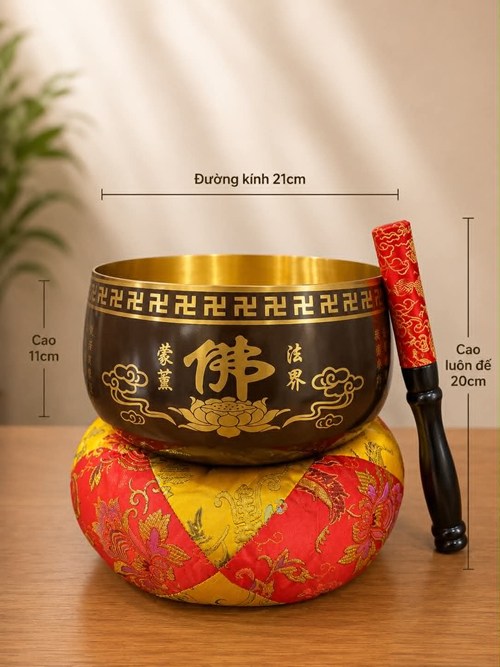 Chuông nhật tâm kinh 8in