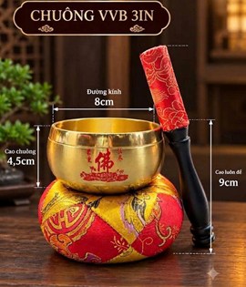 CHUÔNG VÀNG VIỀN BÓNG 3IN