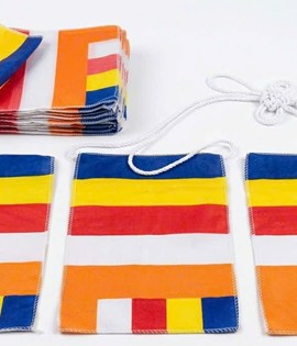 Cờ dây in ngũ sắc 20*30