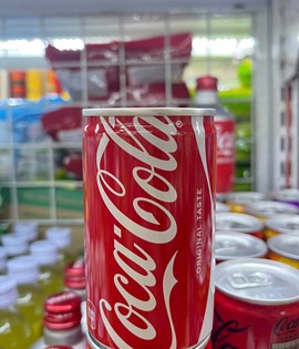 Coca nhật lon mini có đường 160ml