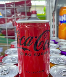 Coca nhật lon mini không đường 160ml