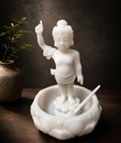 ĐẢN SANH GIẢ ĐÁ PK 15CM MÀU TRẮNG