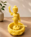 ĐẢN SANH GIẢ ĐÁ PK 15CM MÀU VÀNG