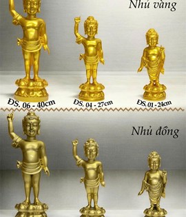 ĐẢN SANH NHŨ VÀNG ĐỦ SIZE