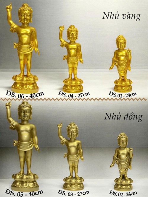 ĐẢN SANH NHŨ VÀNG ĐỦ SIZE