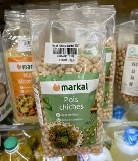 Đậu gà hữu cơ Markal 500g