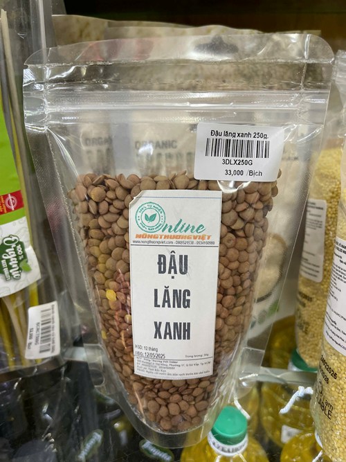 Đậu lăng xanh 200g