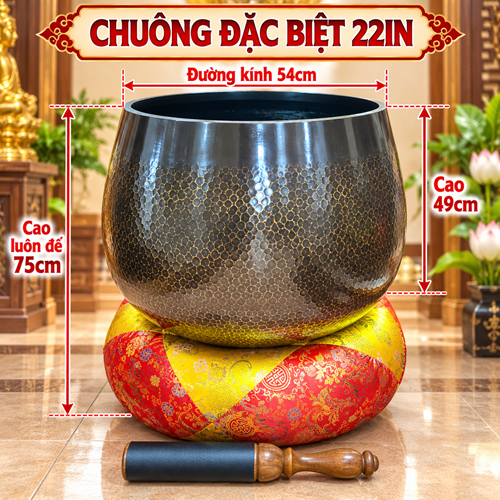 Chuông Đặc Biệt Đài Loan 22in