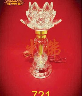 Đèn 1 bông pha lê 721