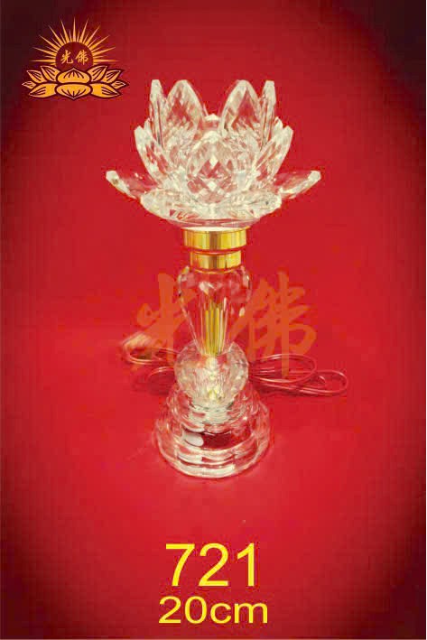 Đèn 1 bông pha lê 721