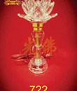 Đèn 1 bông pha lê 722