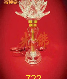Đèn 1 bông pha lê 722