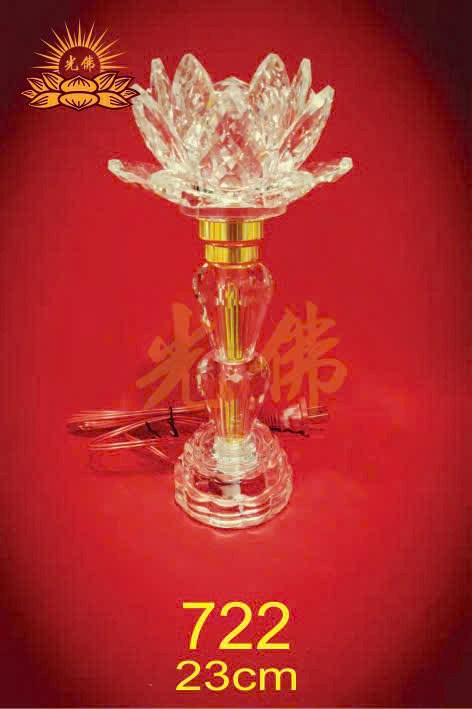 Đèn 1 bông pha lê 722