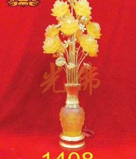Đèn 13 bông sen nở 1408