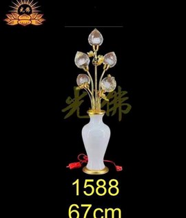 đèn 5 bông đào 1588