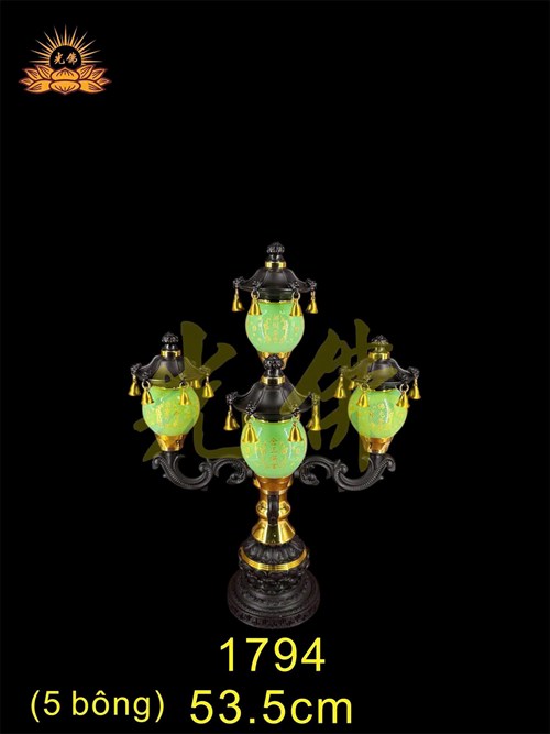 đèn 5 bông LL tròn 1794 - 53.5cm