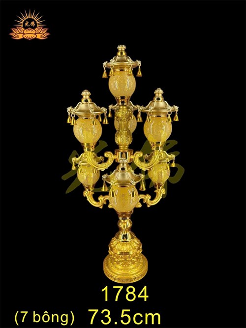 đèn 7 bông LL tròn 1784 - 73.5cm