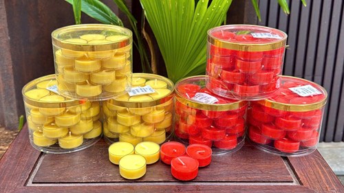 Đèn cầy 28 viên