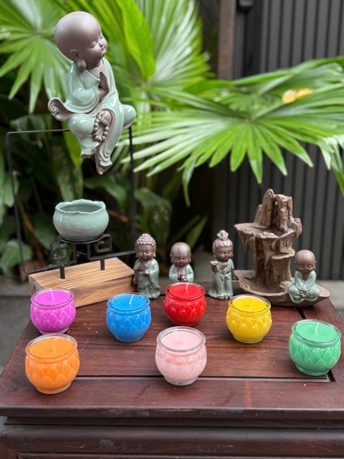 Đèn cầy sen 1 ngày