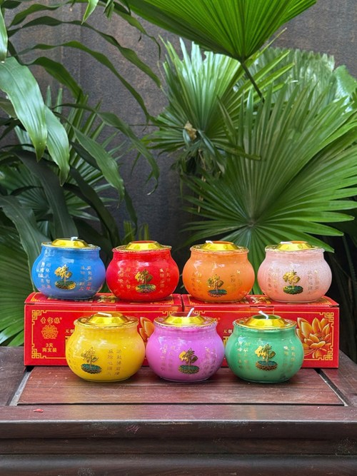 Đèn cầy tròn 2 ngày