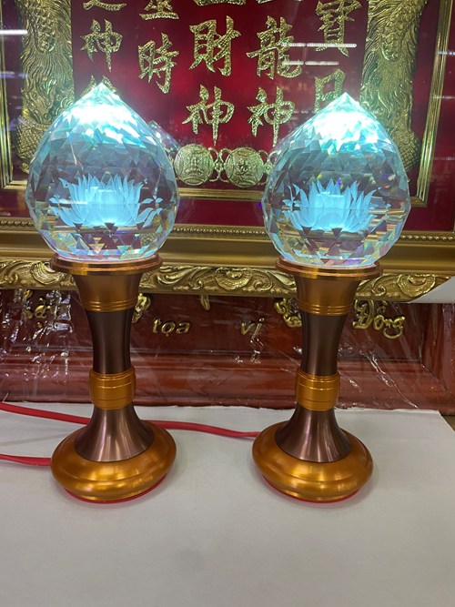 ĐÈN ĐÀO XI MÀU 8IN 20CM