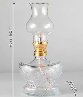 đèn dầu 011 trắng