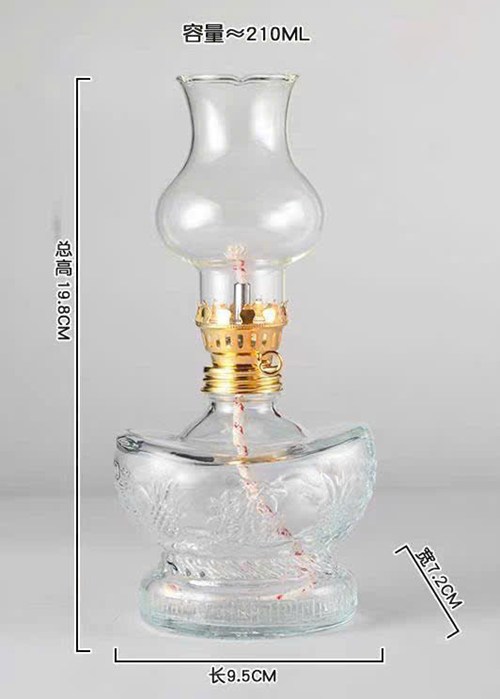 đèn dầu 011 trắng