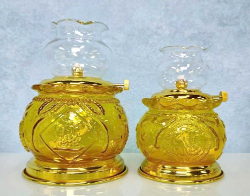 đèn dầu 8850 lớn vàng