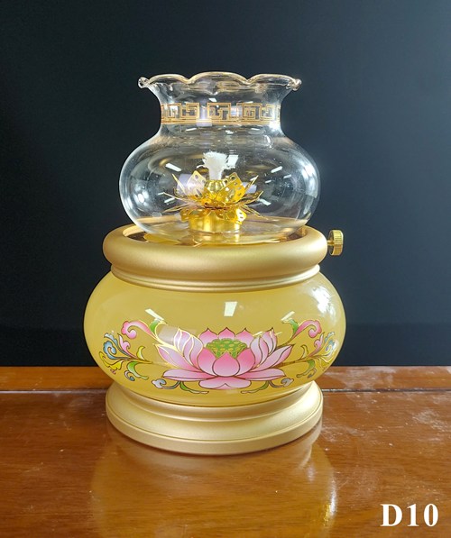 ĐÈN DẦU D11 LỚN VÀNG