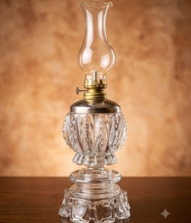 ĐÈN DẦU THỦY TINH SỐ 6
