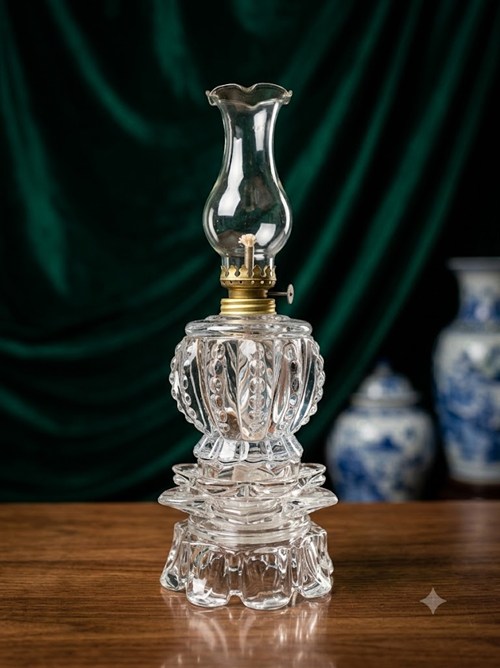 ĐÈN DẦU THỦY TINH SỐ 8