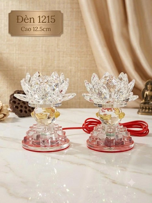 đèn pha lê 1215 - 1 cặp
