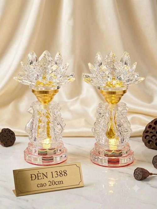 đèn pha lê 1388 - 1 cặp