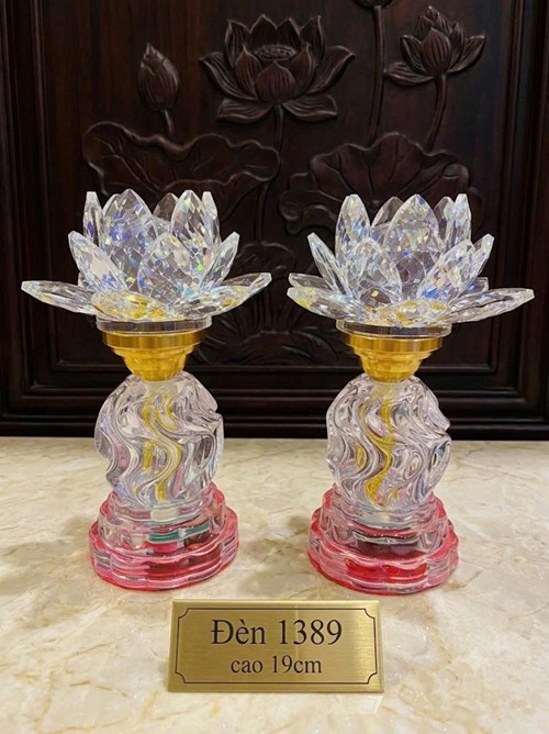 đèn pha lê 1389 - 1 cặp