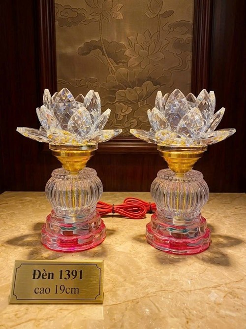 đèn pha lê 1391 - 1 cặp