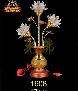 đèn pha lê 1608