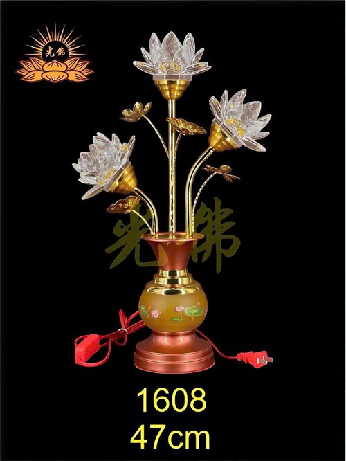 đèn pha lê 1608