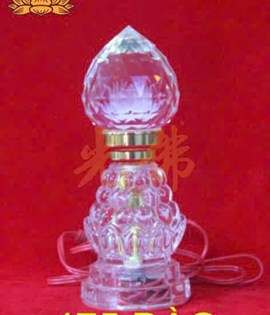 đèn pha lê 475 đào