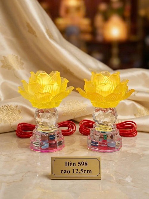đèn pha lê 598 - 1 cặp