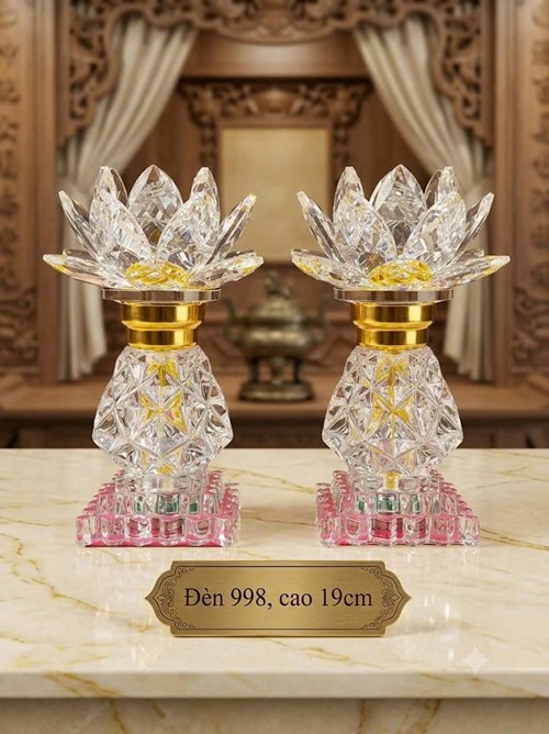 đèn pha lê 998 - 1 cặp