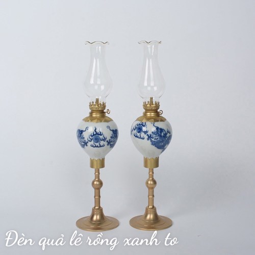 Đèn Qủa Lê Rồng Xanh To