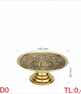 dĩa đồng D0 - 14.5CM